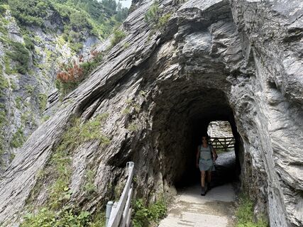 Foto de Richard Huber a lo largo del recorrido