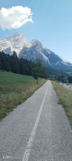 Foto von domenico mondin entlang der Tour