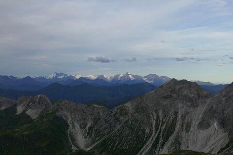 Blick in die Glocknergruppe