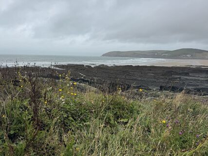 Photo de Wolfgang Bock le long du parcours
