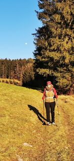 Foto von Klaus Lehner entlang der Tour