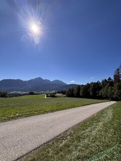 Foto von Heinz Sperl entlang der Tour