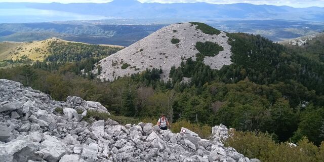 Fotografia z Davor Puklin na trase