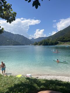 Foto von Stefanie Spangenberg entlang der Tour