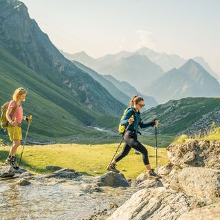 Der Weg zur Scaletta-Hütte