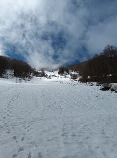 Foto de Raffaella Laghetto a lo largo del recorrido
