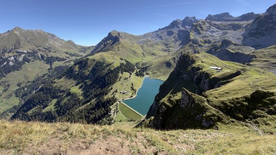 Foto von Peter Burki entlang der Tour