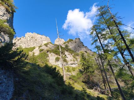 Zdjęcie z Berg-Heli wzdłuż trasy