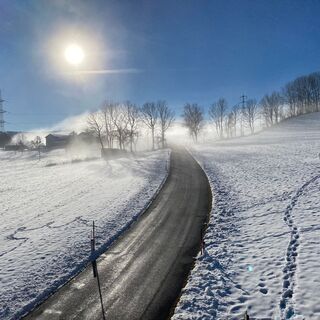 Sonne über dem Nebelmeer