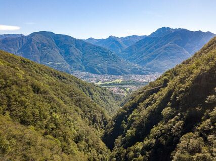 Trekking in Richtung Capanna Albagno