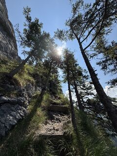 Foto von Salome Basler entlang der Tour