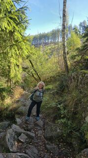 Foto från Henrik Regen under resans gång