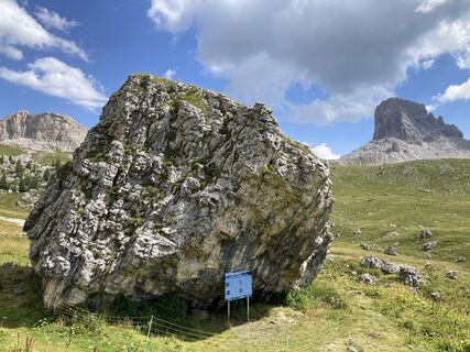Foto von Marilena Locatelli entlang der Tour