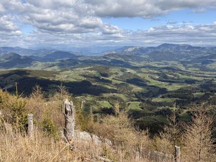 Foto de Wolfgang Plank a lo largo del recorrido