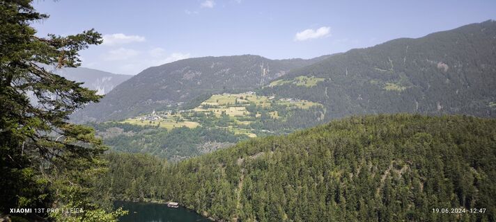 Photo de Karl-Heinz le long du parcours