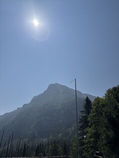 Photo de Heinz Sperl le long du parcours