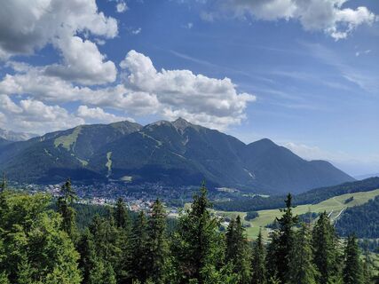 Foto von Michaela Markt entlang der Tour