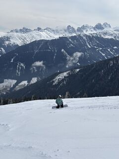 Photo de Lucia Carrillo le long du parcours