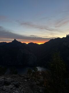 Foto von Anna Lenart entlang der Tour