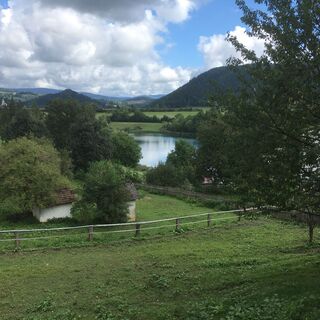 Kraiger See von der Pension Seebichl aus