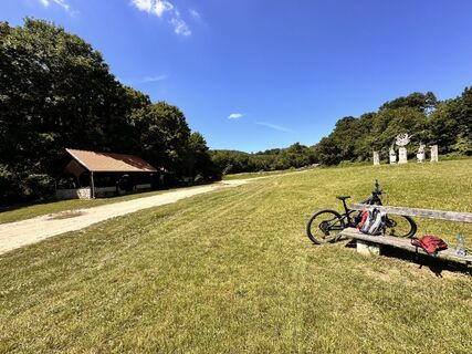 Photo de Andreas Müller le long du parcours