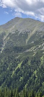 Photo de Doris Falk le long du parcours