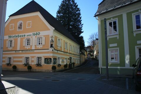 Weg hinauf zum Oberen Markt