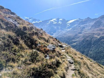 Foto von Sabrina Hackel entlang der Tour