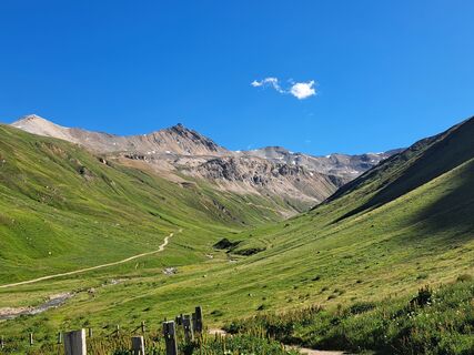 Foto von Sissa Ferrero entlang der Tour