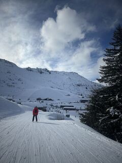 Fotografia z Thomas Burke na trase