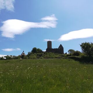Burg Gleiberg am Rote Rinder Rundweg