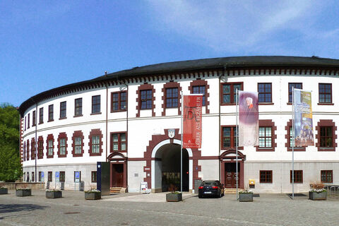 Schloss Elisabethenburg Meiningen: Eingang