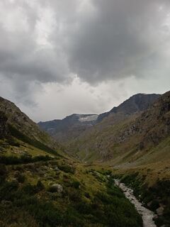 Foto von Aner entlang der Tour