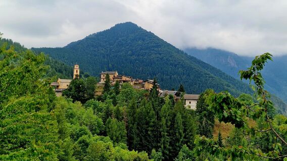 Foto de Fabrizi Mellano a lo largo del recorrido
