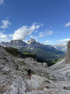 Foto von Pawel Meus entlang der Tour