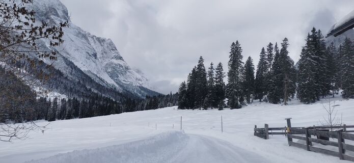 Foto de Claudia Hinteregger a lo largo del recorrido