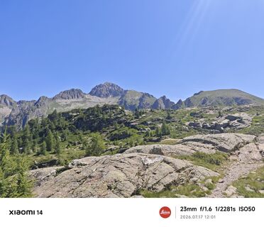 Foto de marco conte a lo largo del recorrido