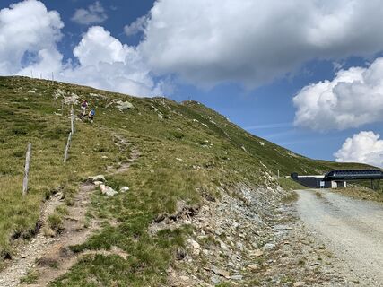 Zdjęcie z Koen De Wit wzdłuż trasy