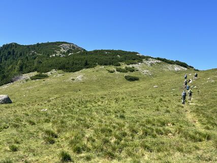 Foto de Gianfranco Idini a lo largo del recorrido
