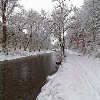 Raabklamm im Winter, Oststeiermark
