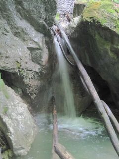 Örfla Schlucht Klettersteig (B/D)