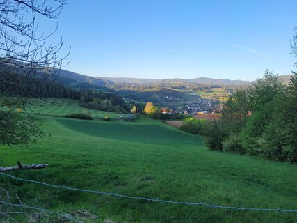 Photo de W Henzinger le long du parcours