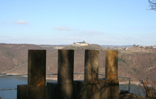 Landschaftsthrone  an der Edersee Kanzel