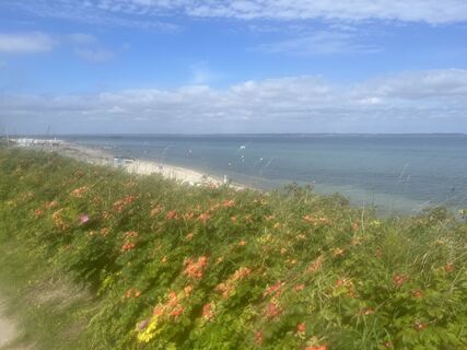 Fotografia z Michaela Borchers na trase