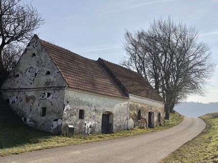 Foto von Barbara Schober entlang der Tour