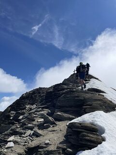 Foto von Wolfgang Koller entlang der Tour