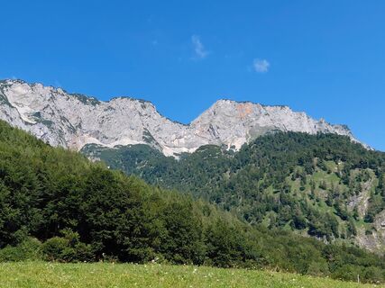 Photo de Susanne le long du parcours