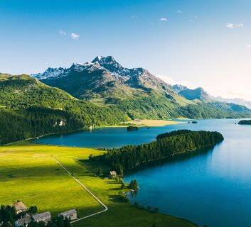 Silsersee und Chastè