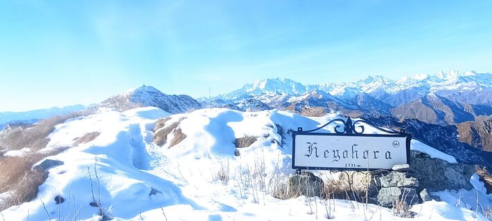 Zdjęcie z Paolo Piralla wzdłuż trasy