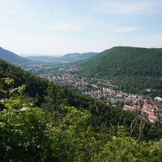 Ausblick vom Vorderen Hanner Felsen
